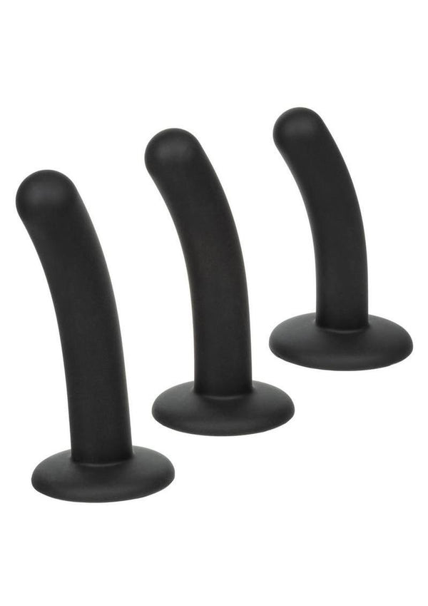 Onyxxx Silicone Curved Probe Set (3 Piece) - Black