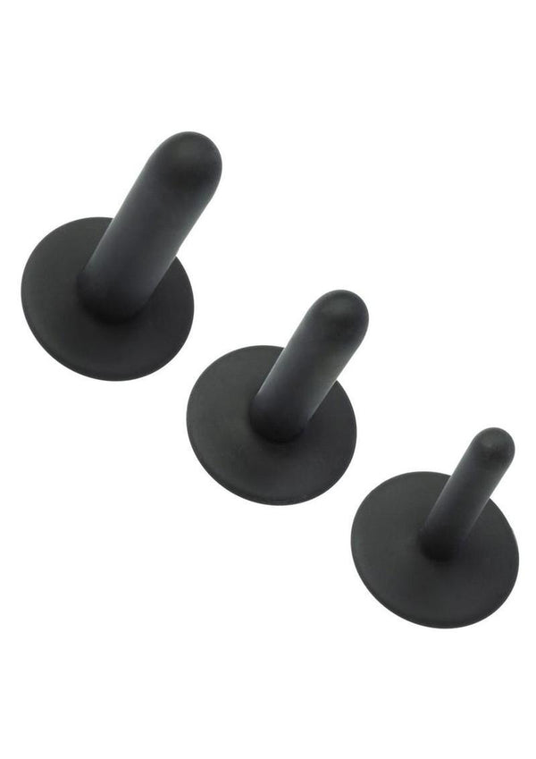 Onyxxx Peg & Play Silicone Pegging Kit (3 Piece) - Black