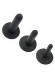 Onyxxx Peg & Play Silicone Pegging Kit (3 Piece) - Black
