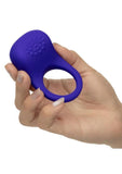 Rumbler Rumble Rechargeable Silicone Cock Ring - Purple