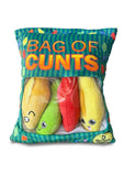 Bag Of Cunts Plushy Pillows (5 Pack) - Assorted Colors