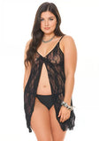 Plus Only Yours Babydoll Chemise Set