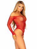 Rhinestone Snap Crotch Bodysuit