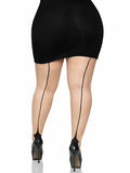 Nyx Plus Cuban Heel Pantyhose