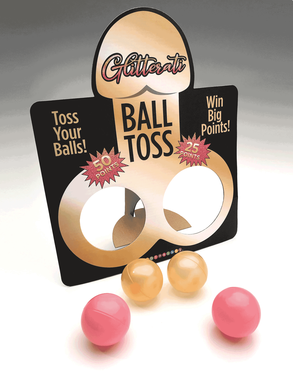 Glitterati Penis Ball Toss Bachelorette Party Game