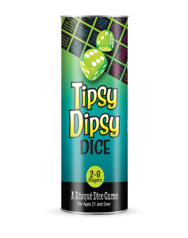 Tipsy Dipsy Dice Game, Drinking Dice Game for Adults