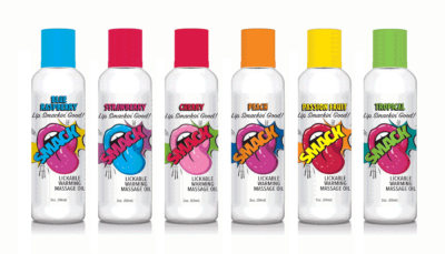 Smack Warming & Lickable Massage Oil – Cherry
