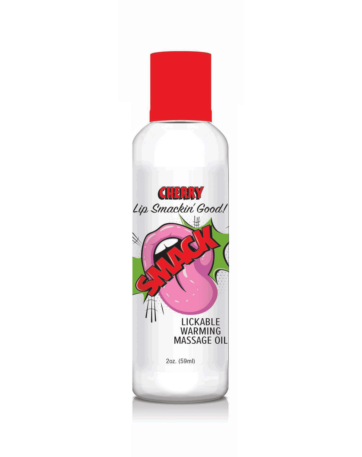 Smack Warming & Lickable Massage Oil – Cherry