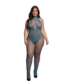 Fishnet And Lace Bodystocking