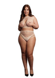 Duo Net Key-Hole Bra Set