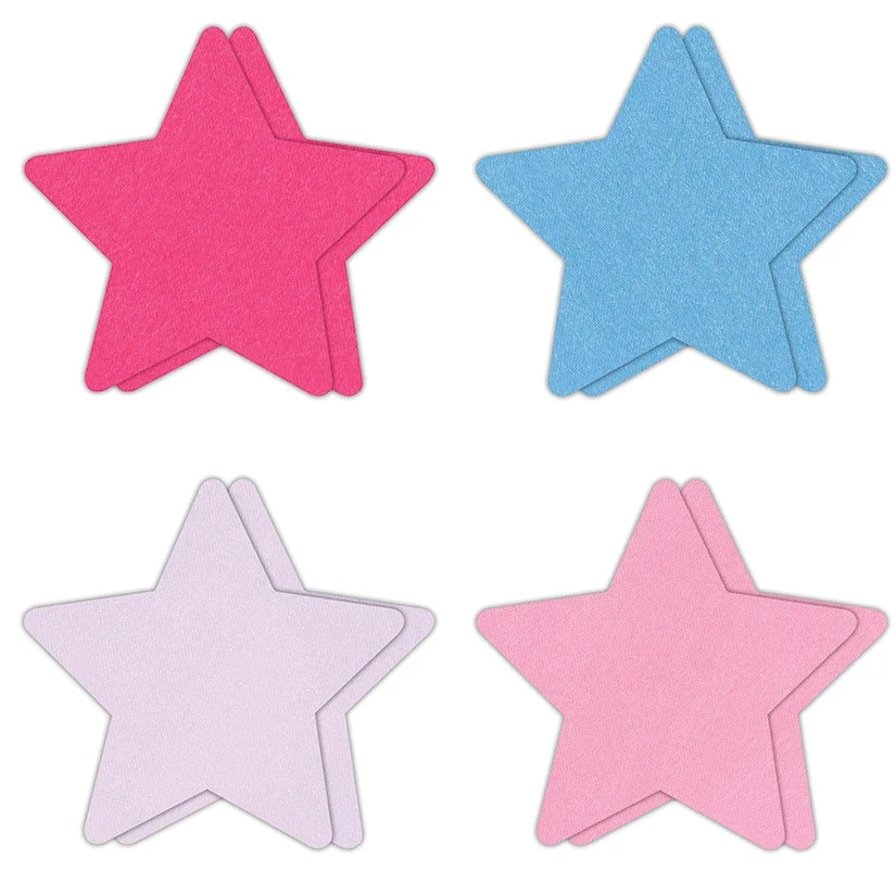 Pretty Pasties - Star II - Assorted - 4 Pair