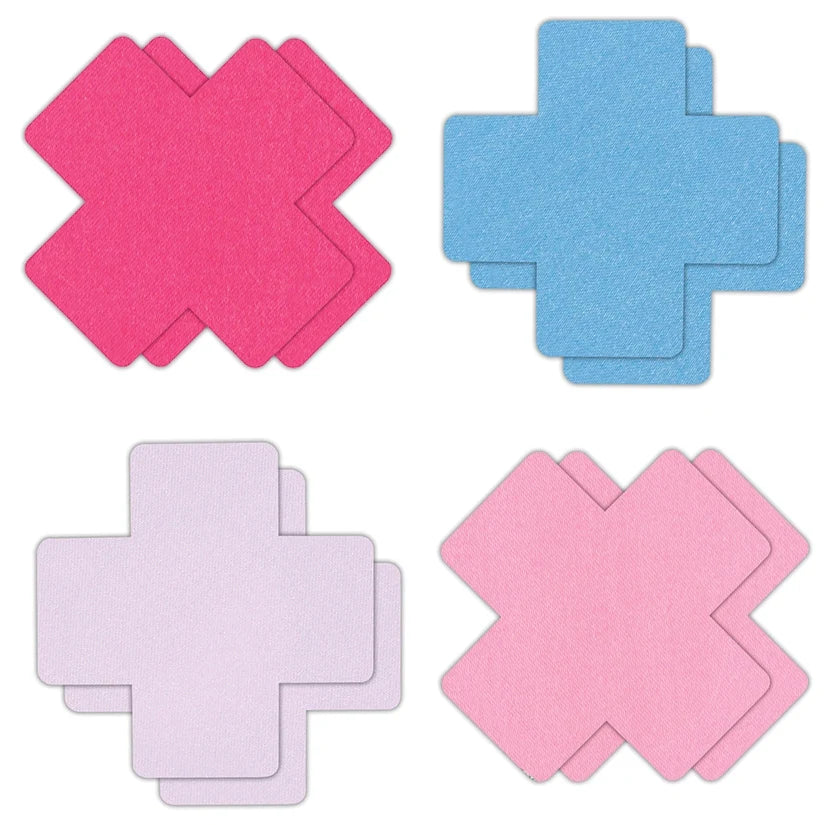 Pretty Pasties - Cross II - Assorted - 4 Pair