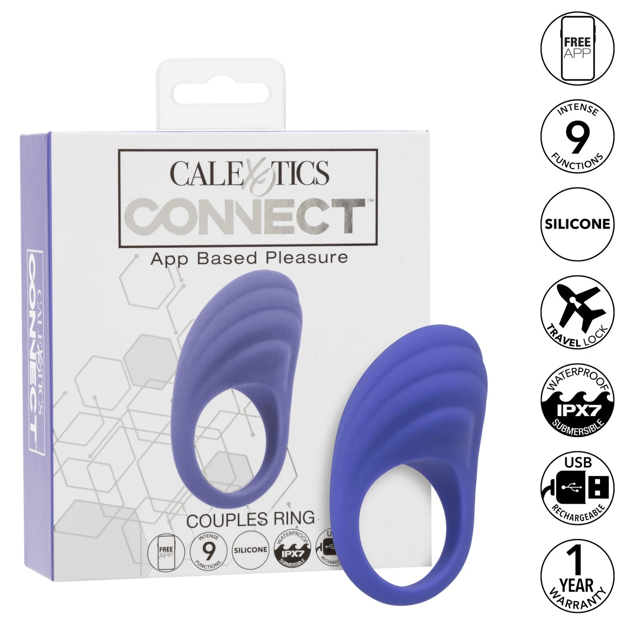 CalExotics Connect™ Couples Ring