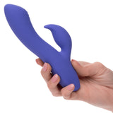 CalExotics Connect App Compatible Dual Stimulator Rechargeable Silicone Rabbit Vibrator