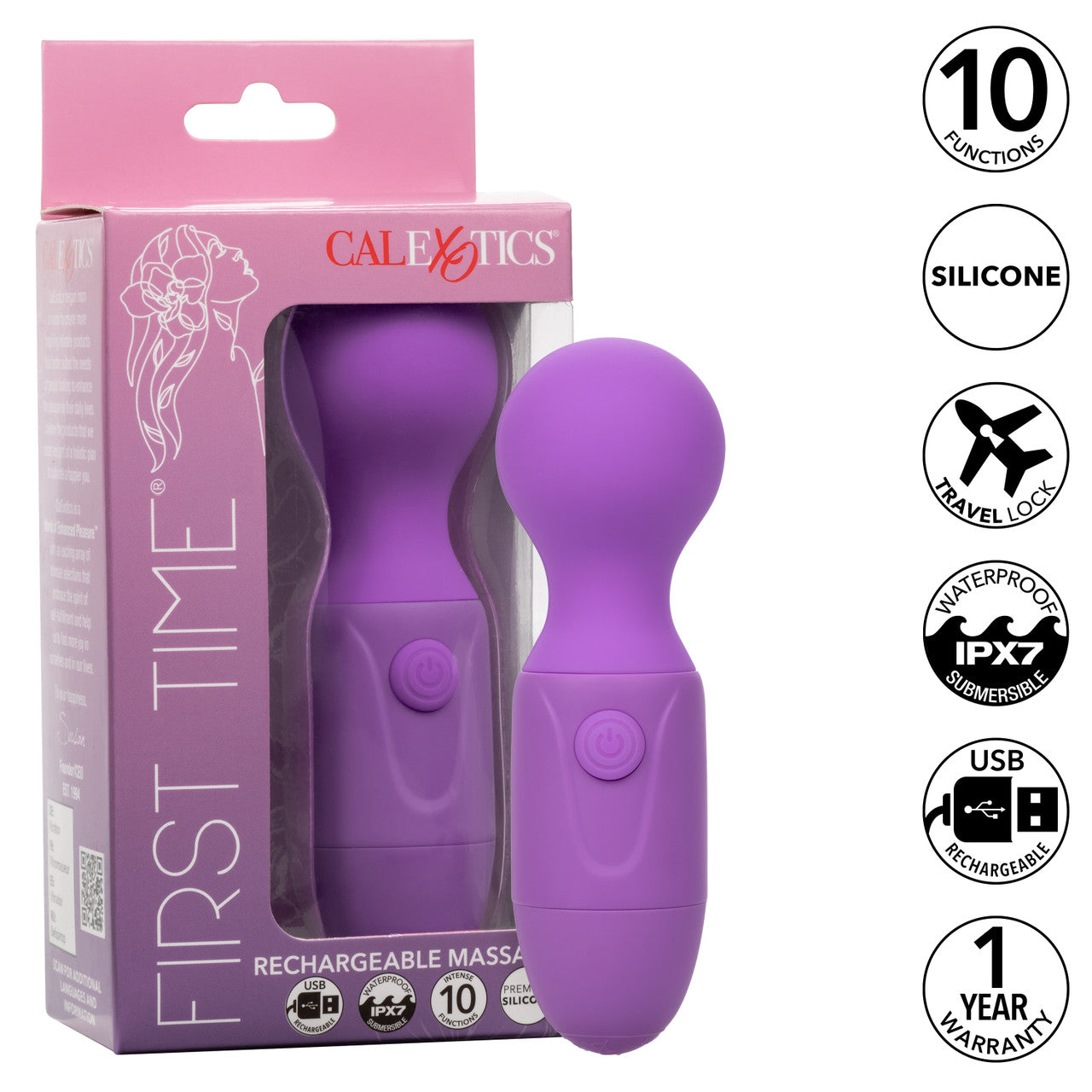 First Time® Rechargeable Massager