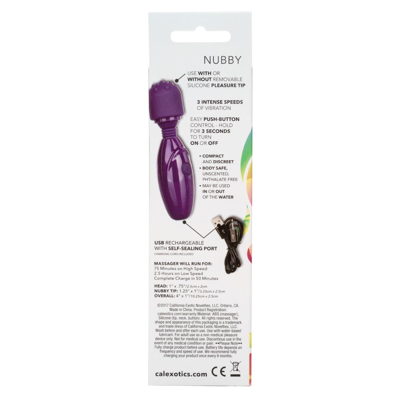 Tiny Teasers Nubby - Purple