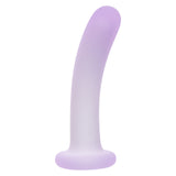 Lavender Haze Slender Curved Rechargeable Silicone Probe - Purple