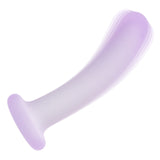 Lavender Haze Slender Curved Rechargeable Silicone Probe - Purple