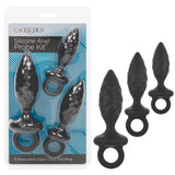 Silicone Anal Probe Kit - Black