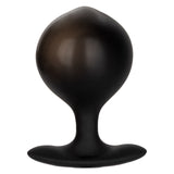 Weighted Silicone Inflatable Plug - Black