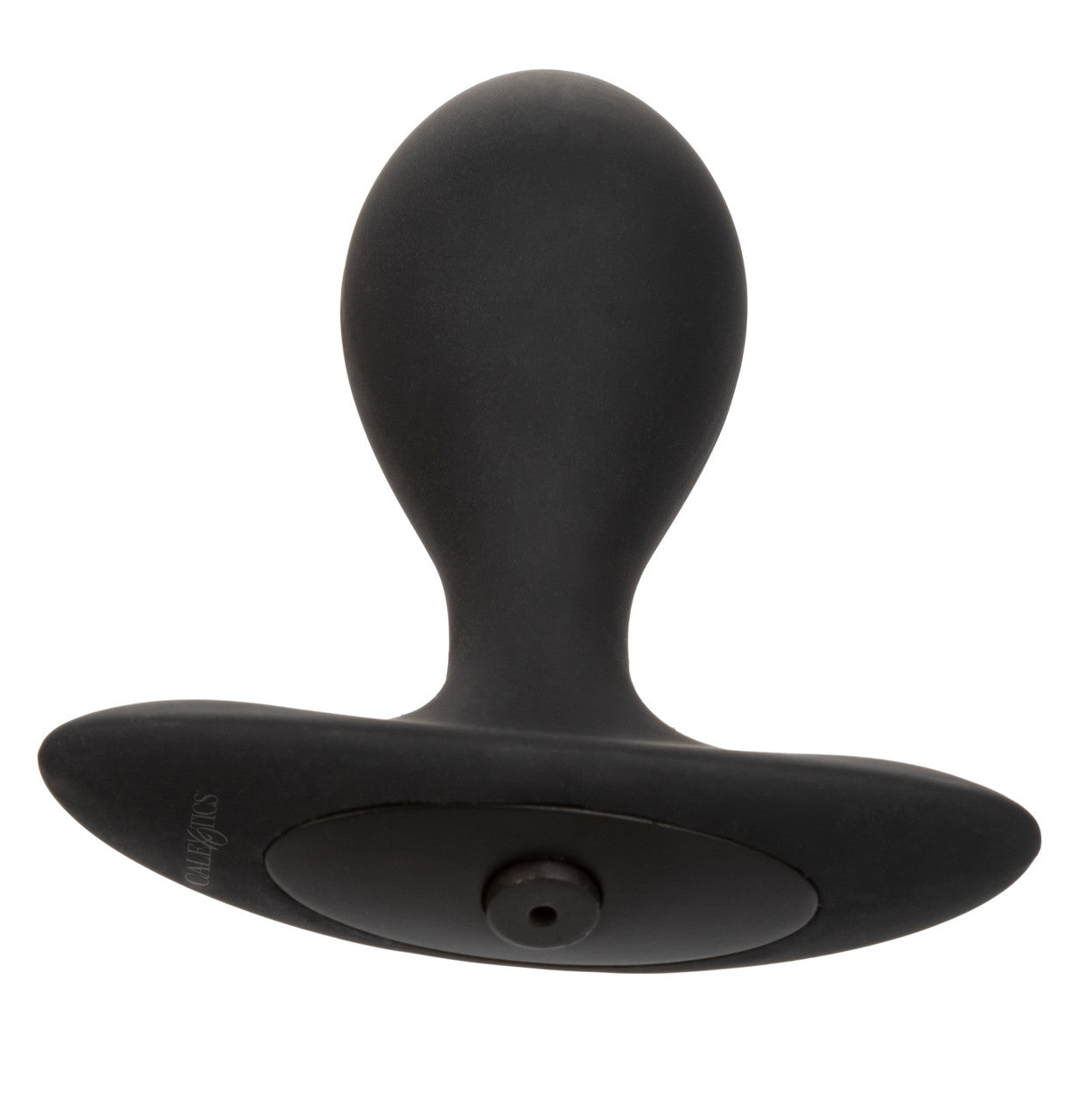 Weighted Silicone Inflatable Plug - Black