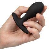 Weighted Silicone Inflatable Plug - Black