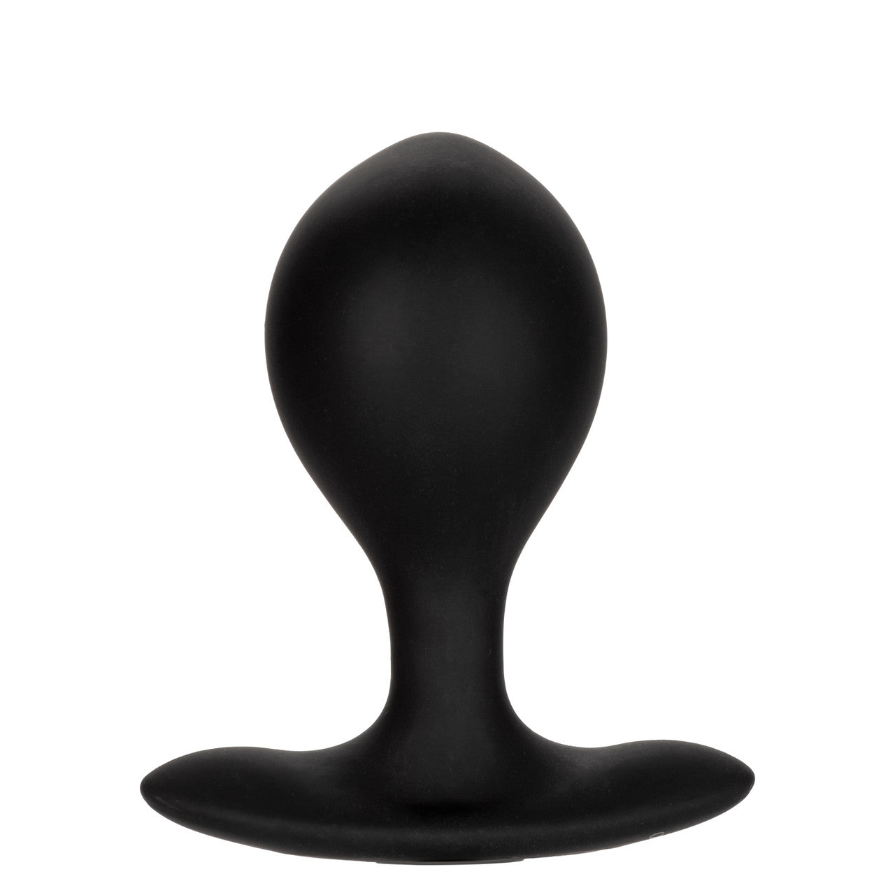 Weighted Silicone Inflatable Plug - Black