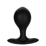 Weighted Silicone Inflatable Plug - Black