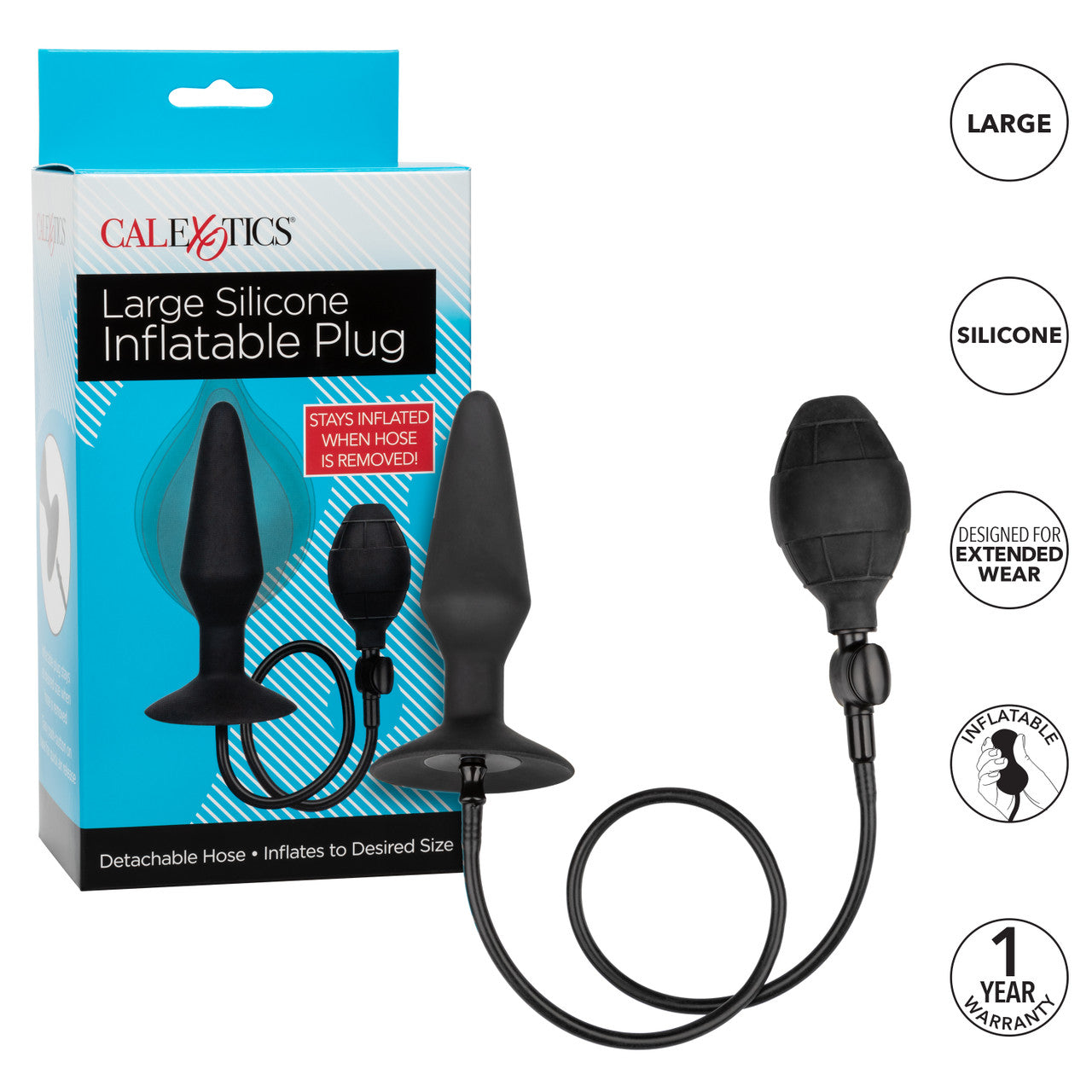 Large Silicone Inflatable Plug