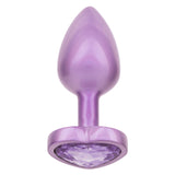 Jewel Small Amethyst Heart Plug