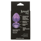 Jewel Large Amethyst Heart Plug