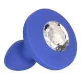 Cheeky Gems™ Small Rechargeable Vibrating Probe - Blue