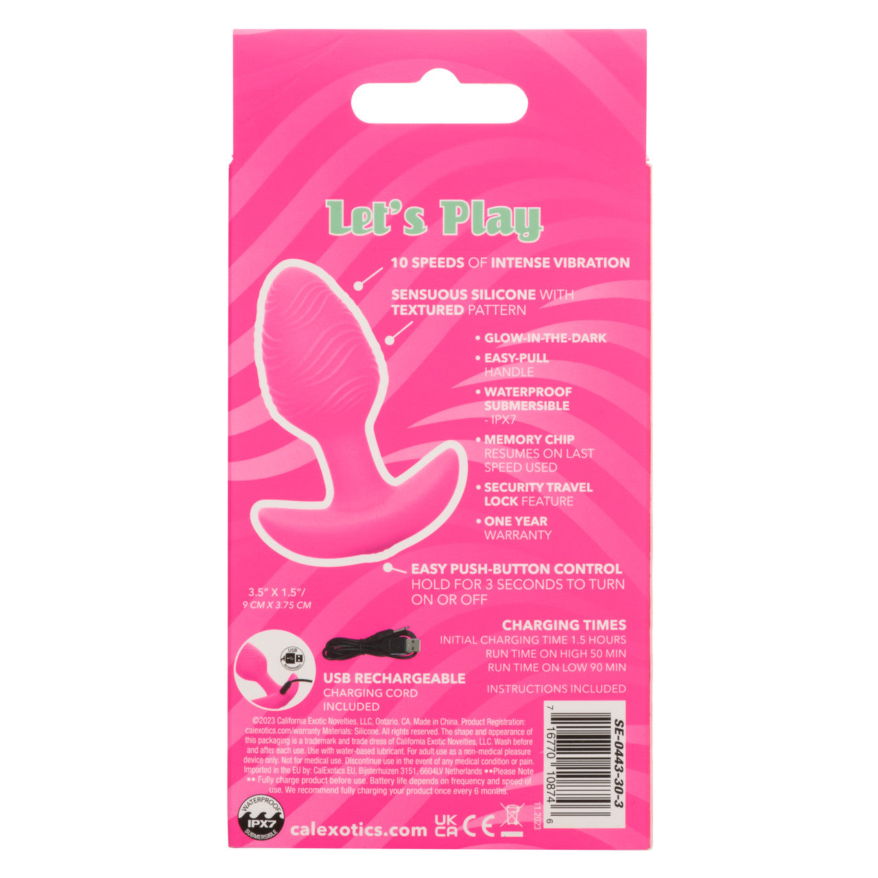 Cheeky Vibrating Glow-In-The-Dark Butt Plug The Love Store Online Cheeky Vibrating Glow-In-The-Dark Butt Plug The Love Store Online