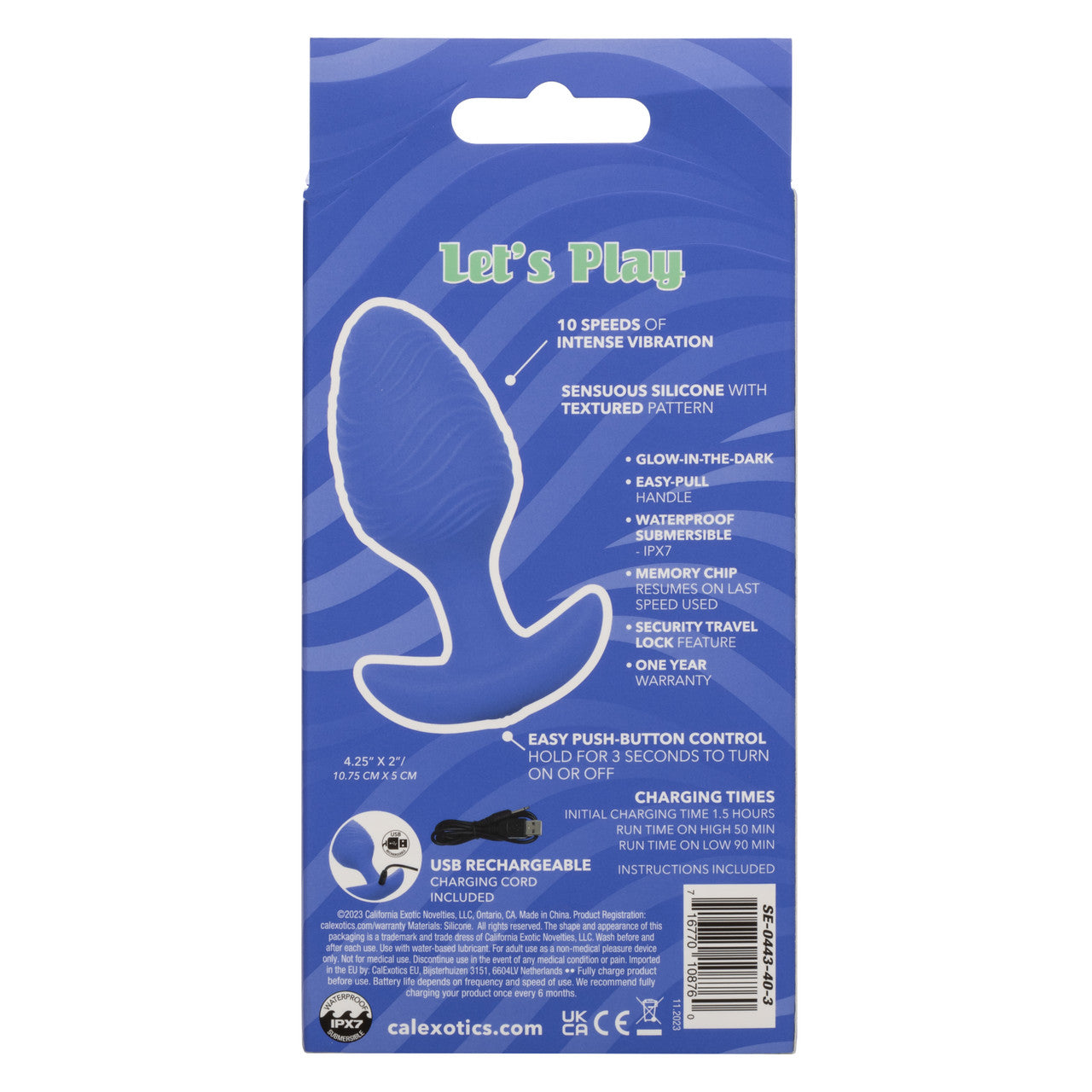 Cheeky Vibrating Glow-In-The-Dark Large Butt Plug The Love Store Online Cheeky Vibrating Glow-In-The-Dark Large Butt Plug The Love Store Online