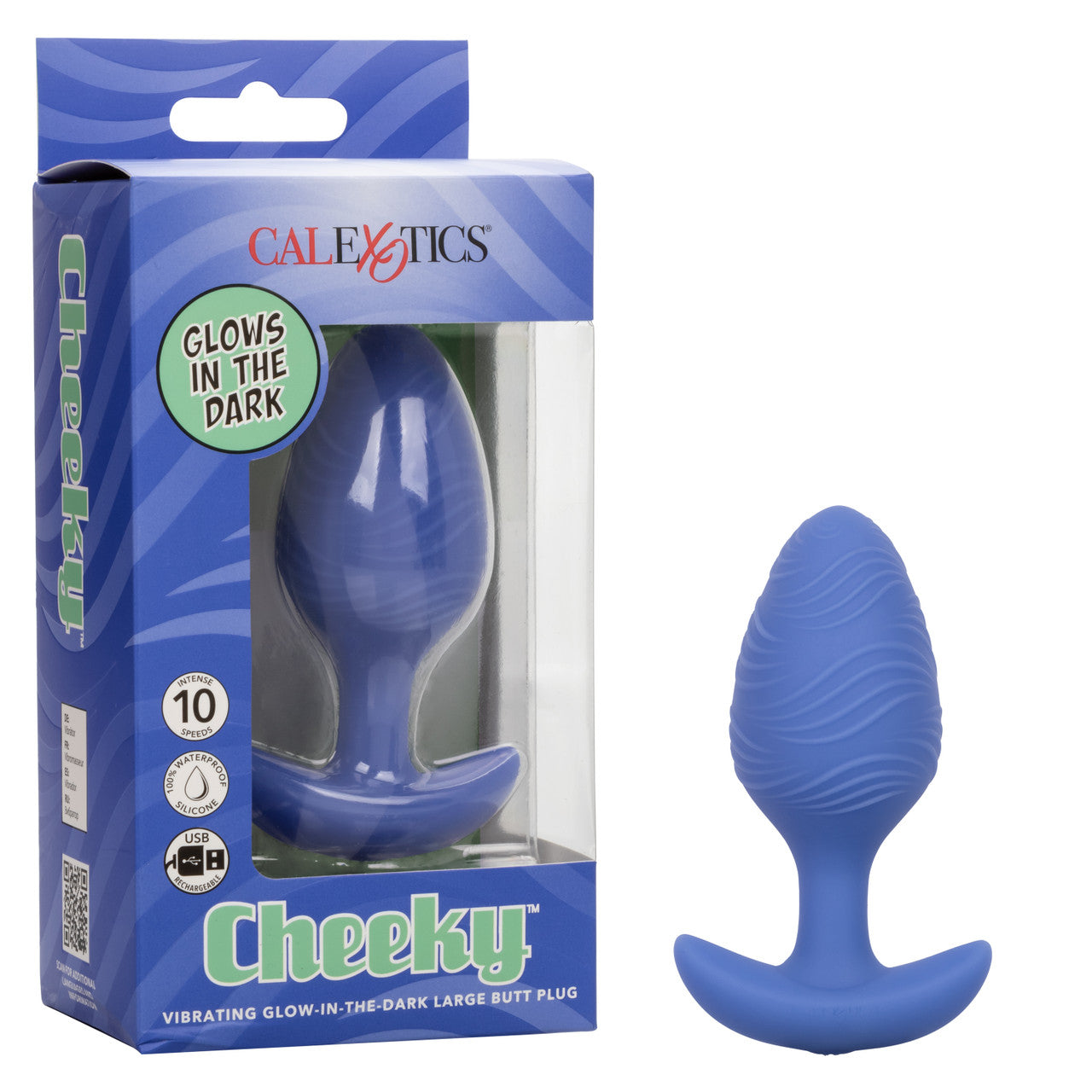 Cheeky Vibrating Glow-In-The-Dark Large Butt Plug The Love Store Online Cheeky Vibrating Glow-In-The-Dark Large Butt Plug The Love Store Online