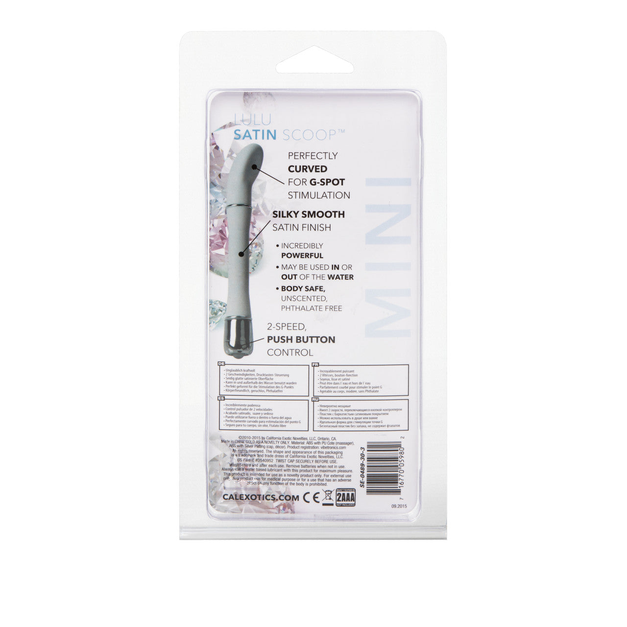 Lulu Satin Scoop - White