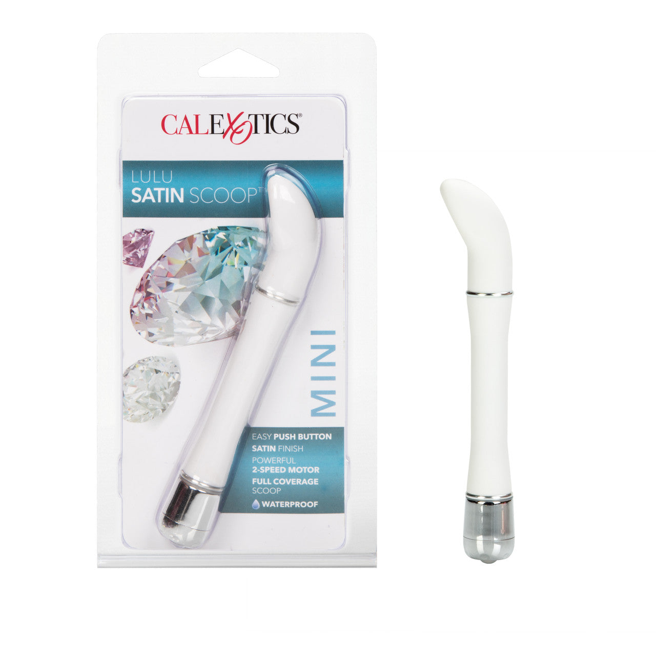 Lulu Satin Scoop - White