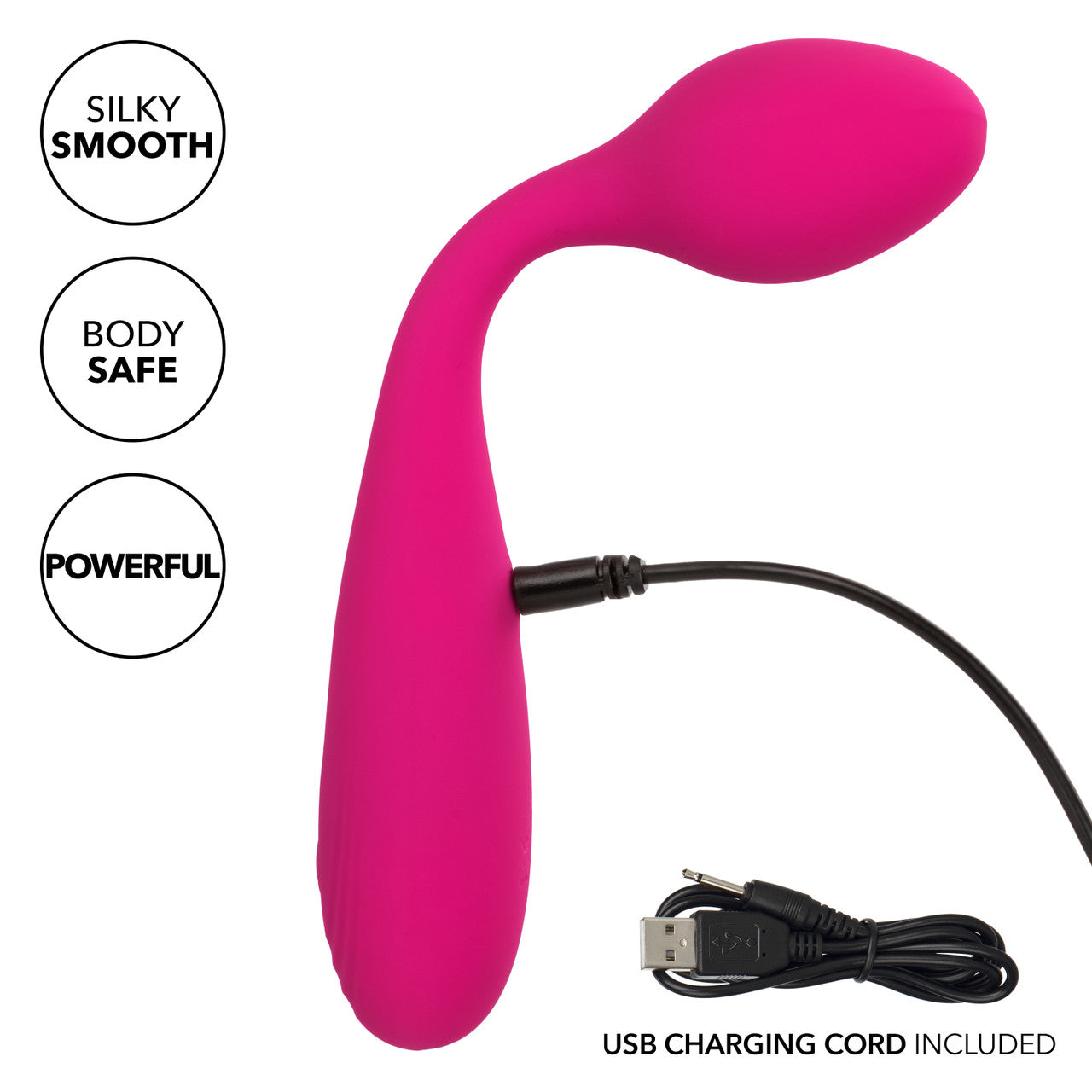Bliss Liquid Silicone Bendie G Rechargeable G-Spot Vibrator