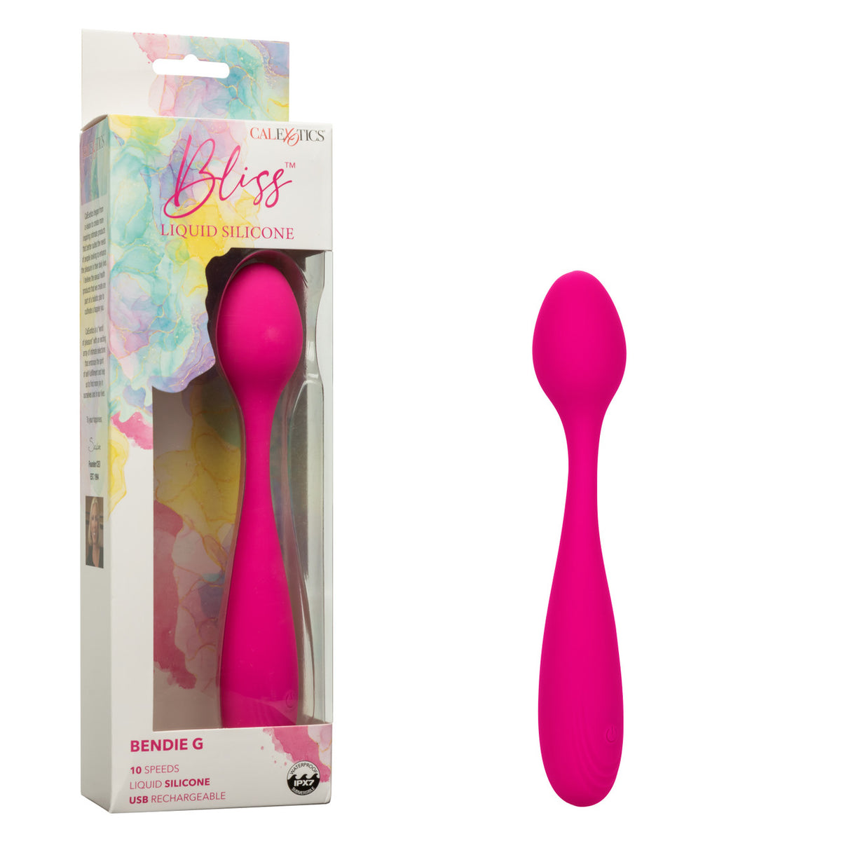 Bliss Liquid Silicone Bendie G Rechargeable G-Spot Vibrator