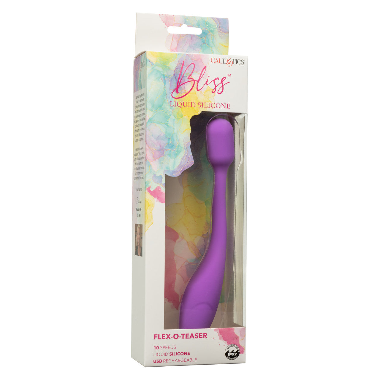 Bliss Liquid Silicone Flex-O-Teaser Rechargeable Clitoral Stimulator