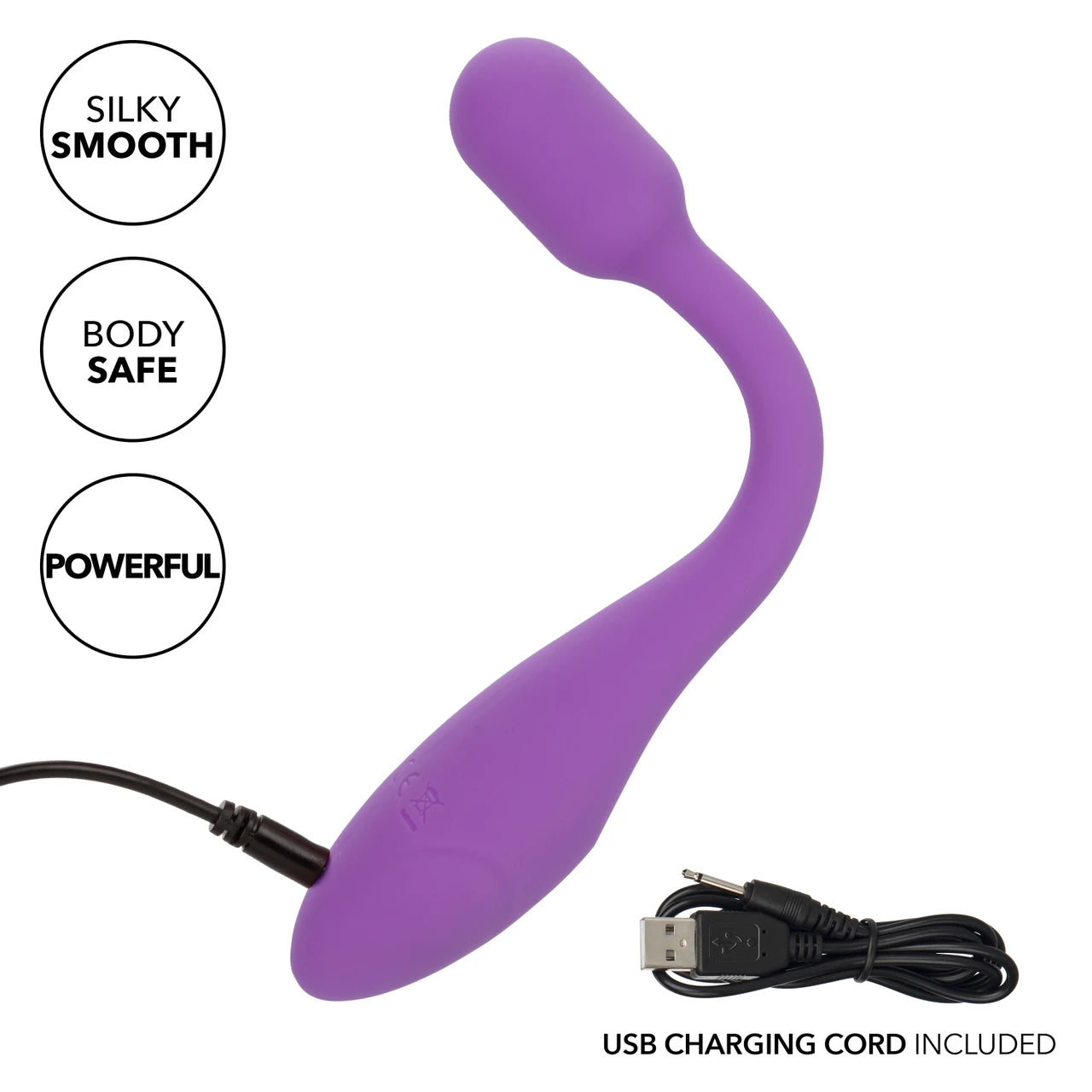 Bliss Liquid Silicone Flex-O-Teaser Rechargeable Clitoral Stimulator