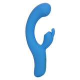 Jack Rabbit Elite Suction Rabbit Rechargeable Silicone Vibrator with Clitoral Stimulator - Blue