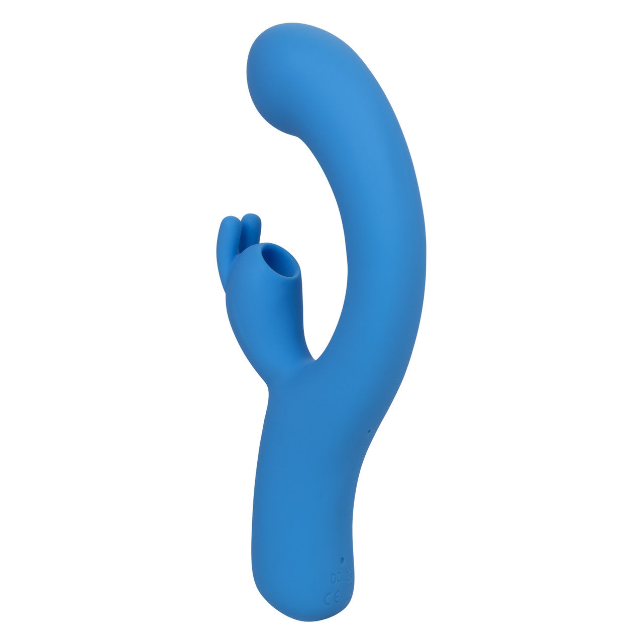 Jack Rabbit Elite Suction Rabbit Rechargeable Silicone Vibrator with Clitoral Stimulator - Blue