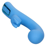 Jack Rabbit Elite Suction Rabbit Rechargeable Silicone Vibrator with Clitoral Stimulator - Blue