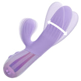 Aura Rotating Ripple Rechargeable Silicone Dual Massager