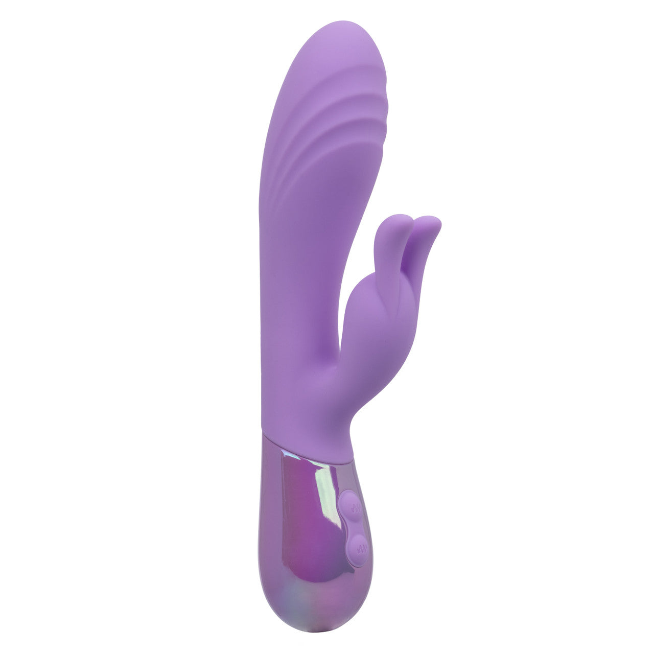Aura Dual Bunny Rechargeable Silicone Rabbit - Purple