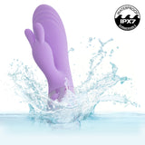 Aura Dual Bunny Rechargeable Silicone Rabbit - Purple