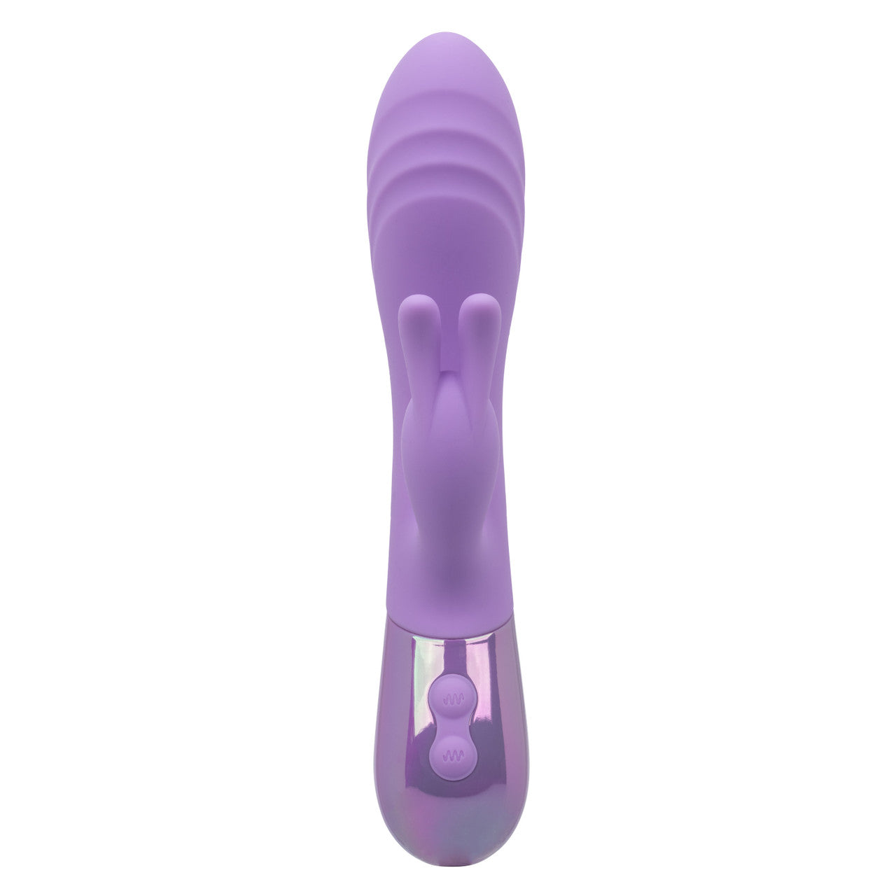 Aura Dual Bunny Rechargeable Silicone Rabbit - Purple