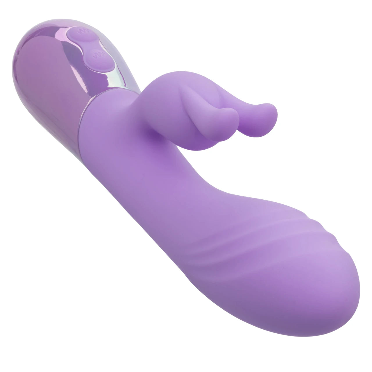 Aura Dual Bunny Rechargeable Silicone Rabbit - Purple