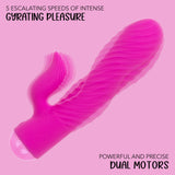 Extra Thicc Chubby Gyrating Rechargeable Silicone Tickler